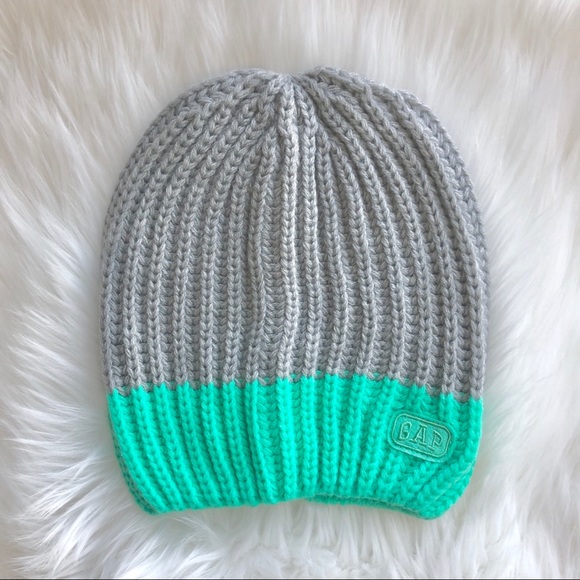 GAP Other - Host Pick ✨ 3/$30 GAP kids knit toque grey + green